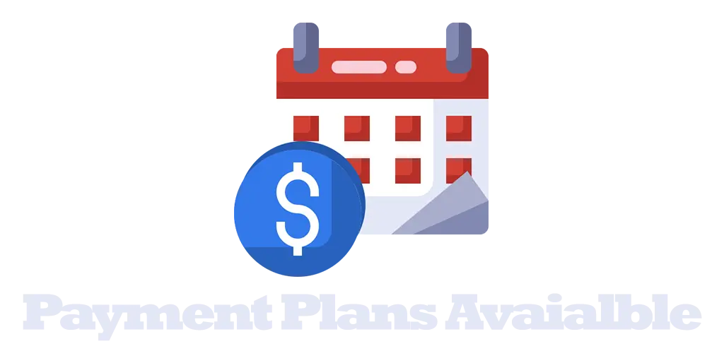 Illustration of a calendar and a blue dollar sign symbol, representing financial planning or payment scheduling in the context of website hosting.